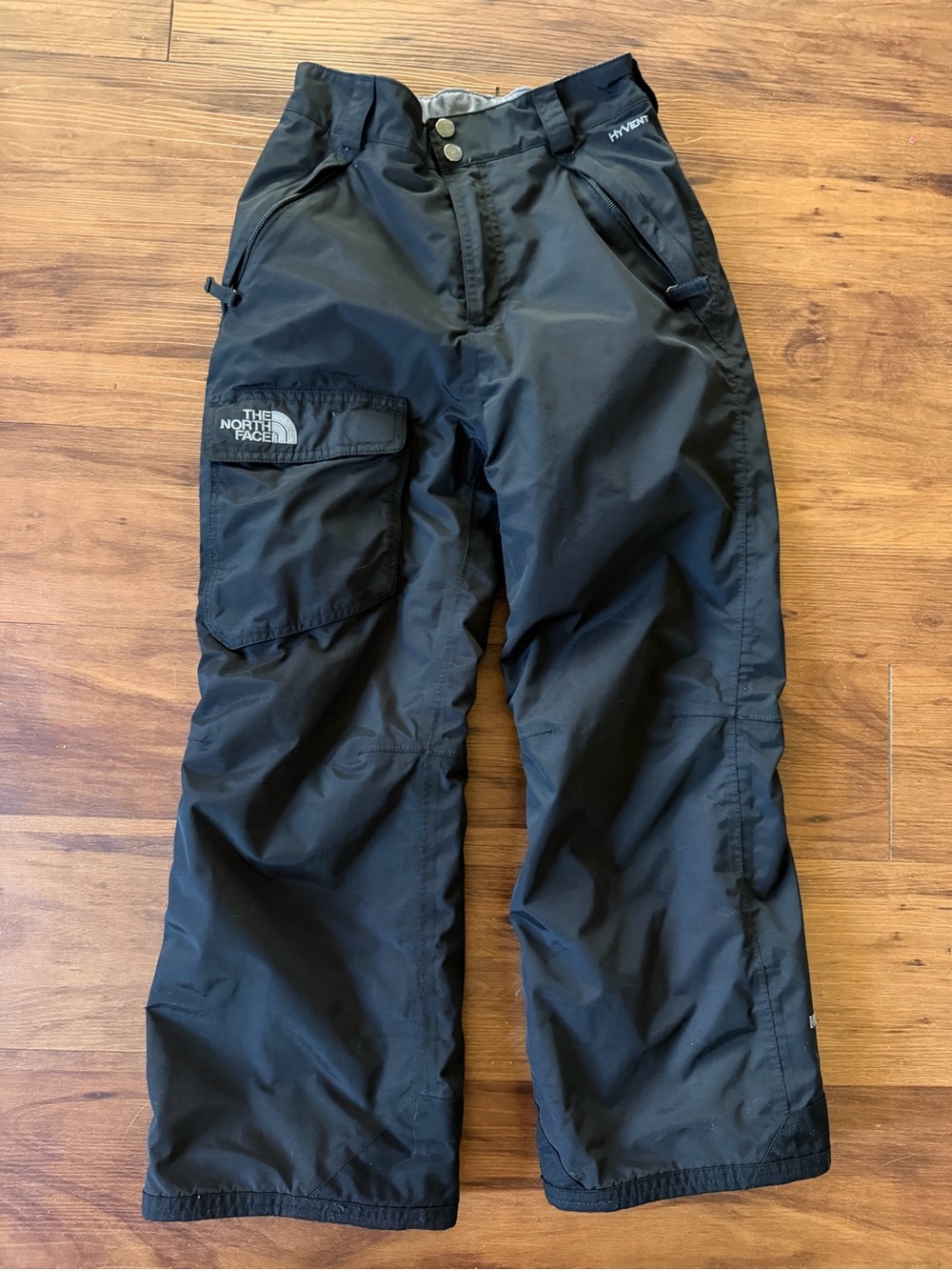 The North Face Boys Black Cargo Snow Pants